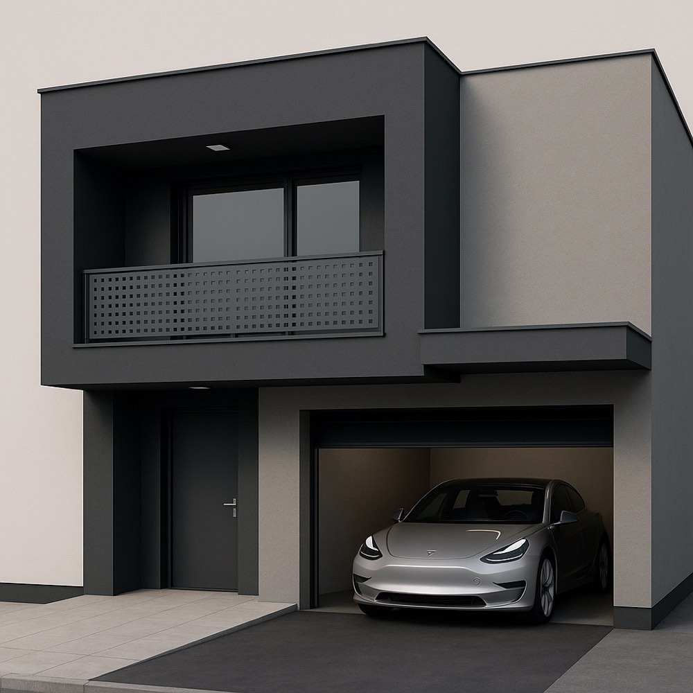 Гараж отвън